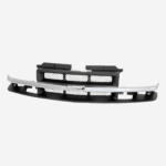 Empowerers Front Grille Primed Shell & Insert With Chrome Direct Replacement Compatible With 1998-2005 Chevrolet S-10 / Blazer [ GM1200419 ] [ 15048519 ] - Image 4
