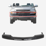 Empowerers Front Bumper Upper Cover Textured Direct Replacement Compatible With 2001-2002 Chevrolet Silverado 2500HD 3500HD [ GM1051106 ] [ 15746399 ]